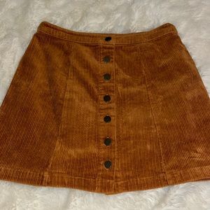 corduroy skirt